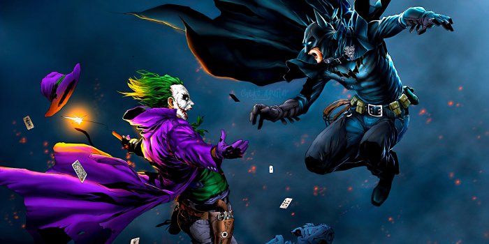 2560x1600 Wallpaper Batman, DC, Comics, Joker, DC Comics background