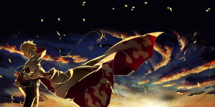 3840x2160 Naruto Uzumaki Sunset Scenery 4K Wallpaper #12