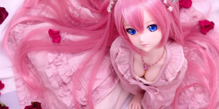 1332x850 Wallpaper eyes, girl, hair, doll images for desktop, section разное -  download