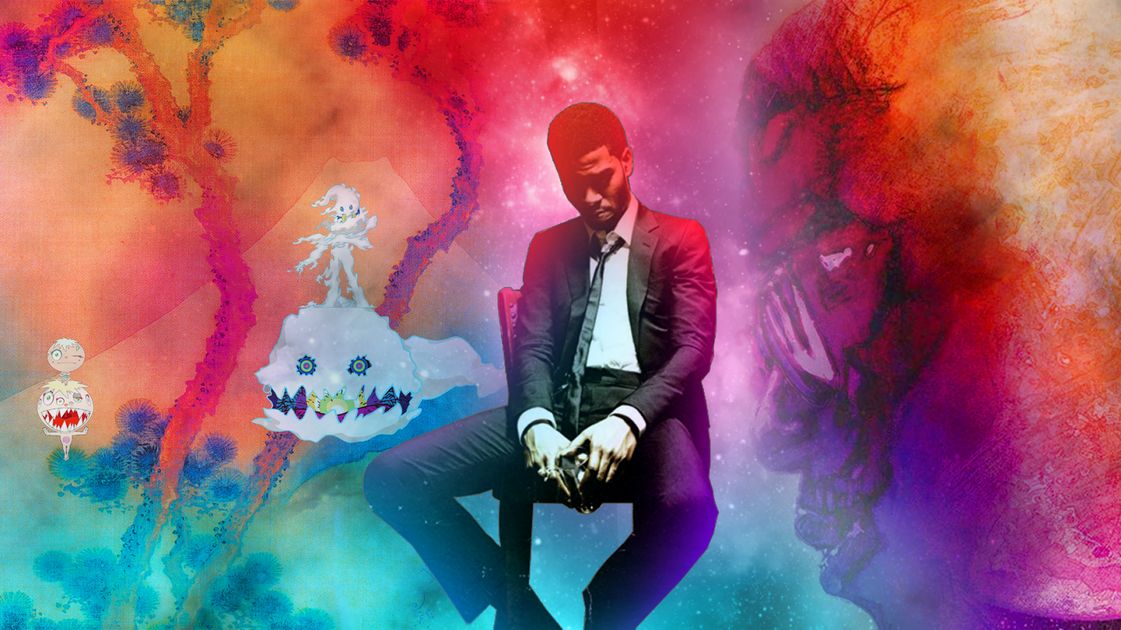 1920x1080 Kid Cudi wallpaper I whipped up in Photoshop - Enjoy : r/KidCudi