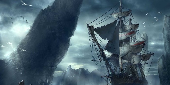 2880x1800 Ghost Pirate Ship Wallpapers
