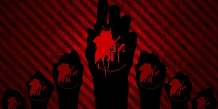 1920x1080 Neon Genesis Evangelion, Blood, Red, Anime Wallpapers HD / Desktop and  Mobile Backgrounds