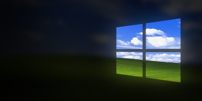 1920x1080 Windows xp wallpaper but overlaid by Windows 10 : r/wallpapers