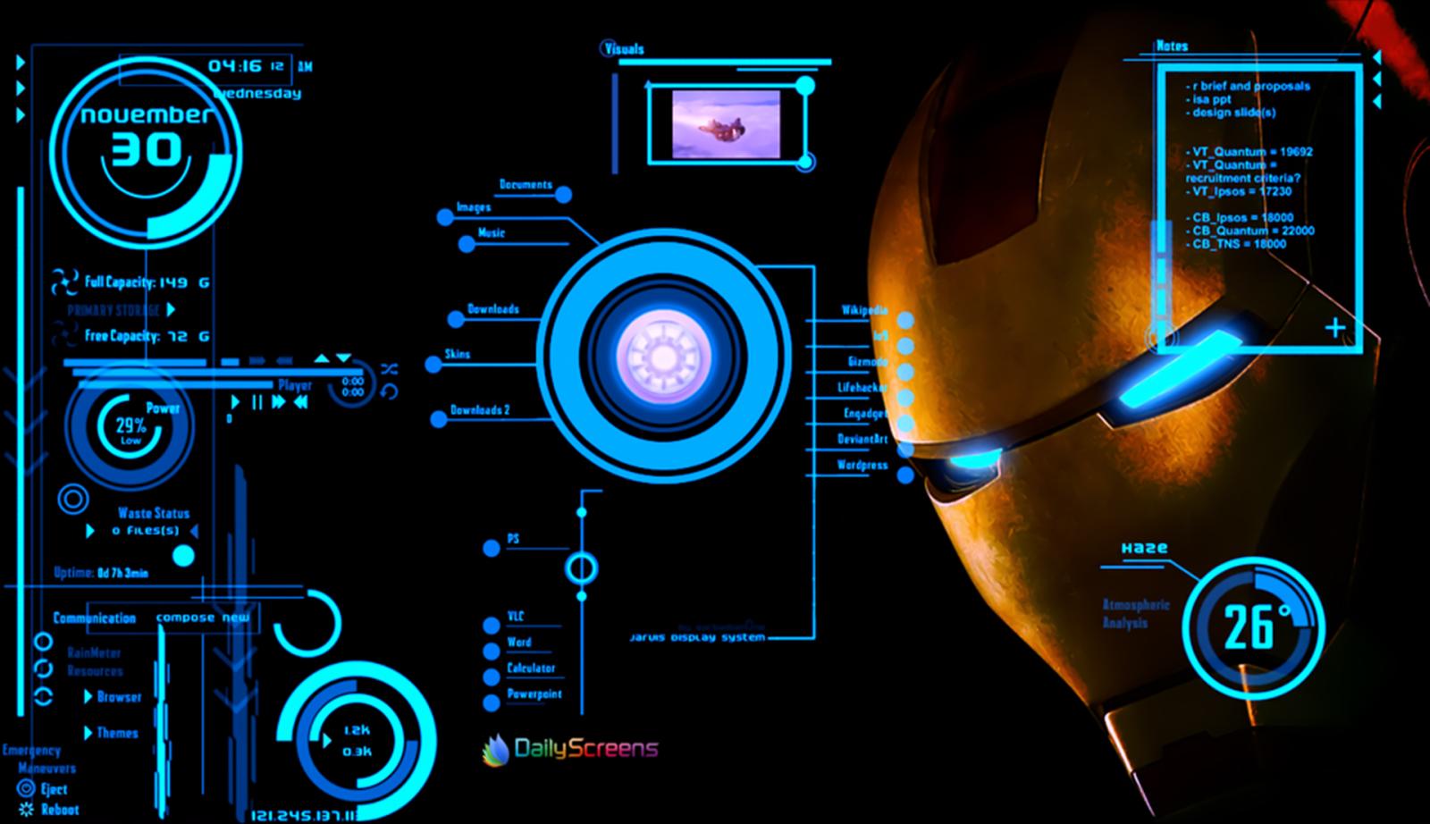 1920x1107 Iron Man Jarvis Hd Wallpapers 1080p (#463203) - HD Wallpaper & Backgrounds  Download