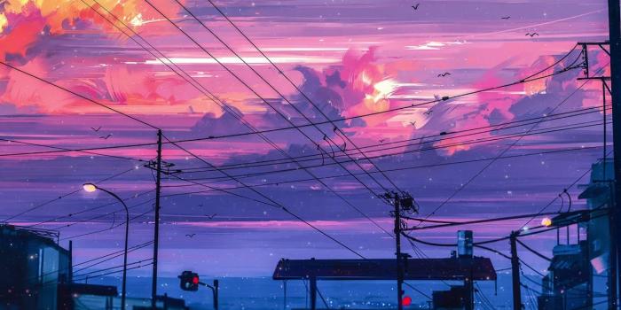 1280x720 Sunset Lofi Wallpapers - Top Free Sunset Lofi Backgrounds - WallpaperAccess