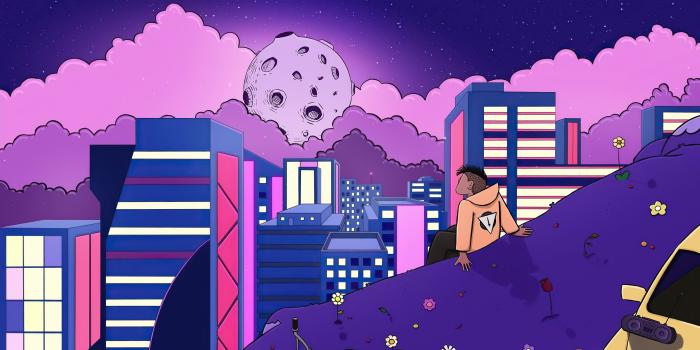 3840x2160 2048x1152 Watching The Lofi Moon 4k 2048x1152 Resolution HD 4k Wallpapers,  Images, Backgrounds, Photos and Pictures