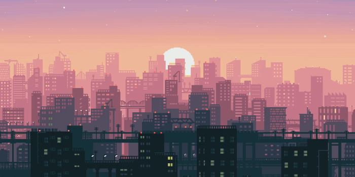 1920x1080 140+ Artistic Pixel Art Wallpapers
