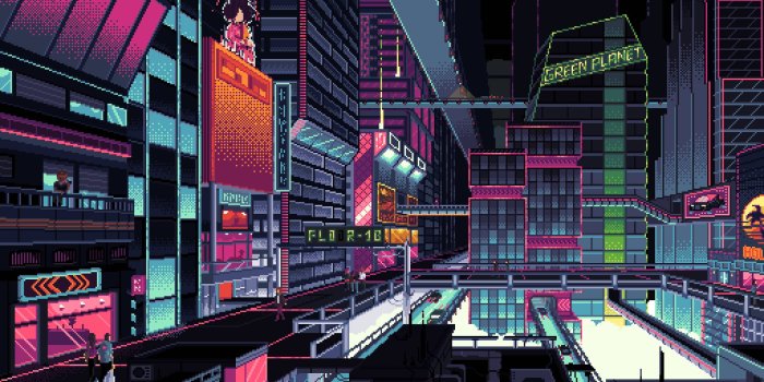 2560x1440 2560x1440 Cyberpunk City Pixel Art 1440P Resolution Wallpaper, HD Artist 4K  Wallpapers, Images, Photos and Background - Wallpapers Den