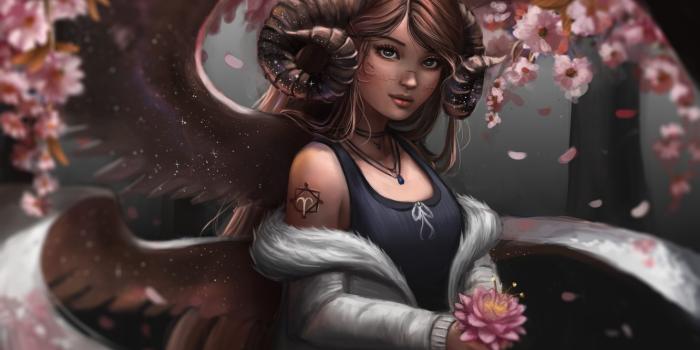 1332x850 Wallpaper zodiac, Aries, aries images for desktop, section фантастика -  download