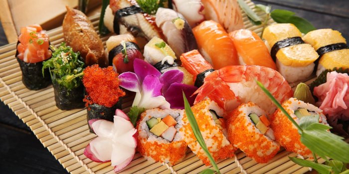 1332x850 Wallpaper fish, figure, sushi, cuts, Seth, sashimi images for desktop,  section еда - download