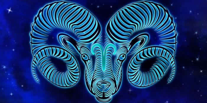 1920x1357 Blue Aries Ram Zodiac by DarkWorkX