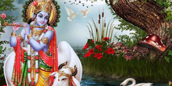 1280x800 Lord Krishna - Full Hd Hd God Wallpapers 1080p (#1129334) - HD Wallpaper &  Backgrounds Download
