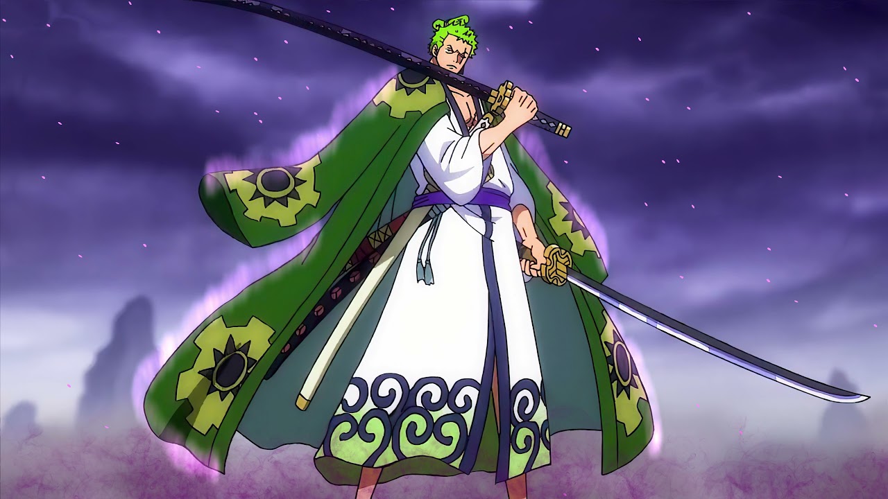 1280x720 Live Wallpaper 4K Roronoa Zoro (wano