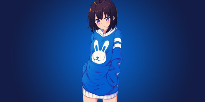 3840x2160 Blue Bunny Girl Anime 4k, HD Anime, 4k Wallpapers, Images, Backgrounds,  Photos and Pictures
