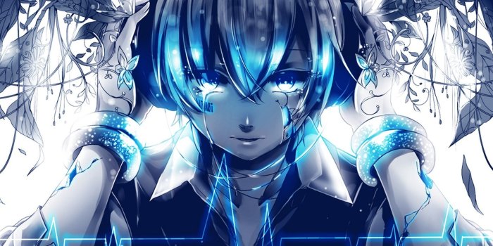 1920x1158 Blue and White Anime Wallpapers - Top Free Blue and White Anime Backgrounds  - WallpaperAccess