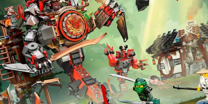 1332x850 Wallpaper axe, robot, toy, mecha, weapon, fight, LEGO, ninja, animated  film, shinobi, animated movie, Ninjago, LEGO Ninjago images for desktop,  section фильмы - download