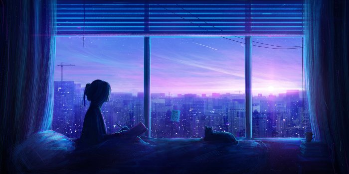 4948x2935 Dark Blue Anime Wallpapers posted by Michelle Mercado