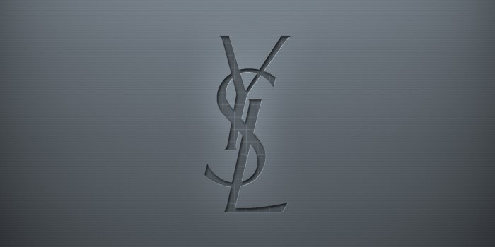 2880x1800 Download wallpapers Yves Saint Laurent logo, gray creative background, Yves Saint  Laurent emblem, gray paper texture, Yves Saint Laurent, gray background,  Yves Saint Laurent 3d logo for desktop with resolution 2880x1800. High