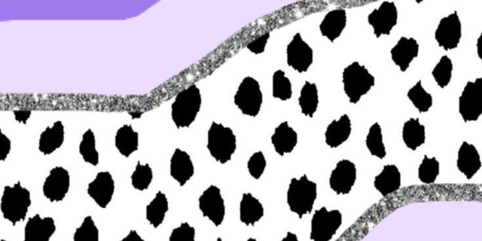 1242x2205 Purple Cow Print Wallpapers