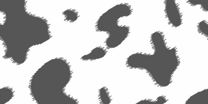 1080x1080 Cow Print Peel and Stick or Traditional wallpaper by Fancy Walls