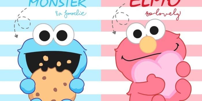 700x1244 ♡ Be Positive ♡ — COOKIE MONSTER & ELMO WALLPAPERS From Duitang