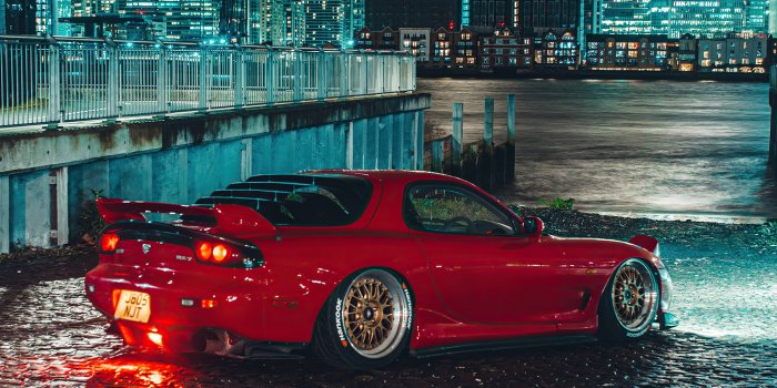 3584x2016 Red Mazda Rx7 On Streets K4, HD Cars, 4k Wallpapers, Images, Backgrounds,  Photos and Pictures