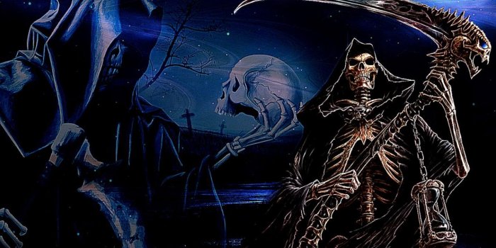 1344x783 Grim Reaper On Fire - 1344x783 Wallpaper - teahub.io
