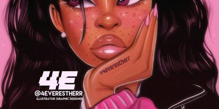 1419x1789 Pink Black Girls Wallpapers