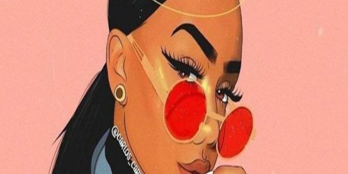 844x1500 Black Girl Cartoon Wallpapers