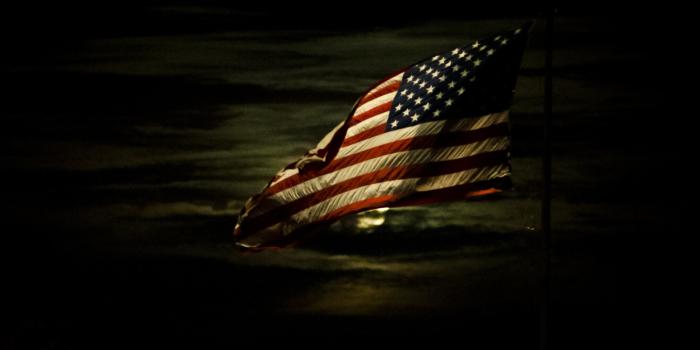 1920x1440 American Flag Lit By A Full Moon Ultra HD Desktop Background Wallpaper for  4K UHD TV : Widescreen & UltraWide Desktop & Laptop : Tablet : Smartphone