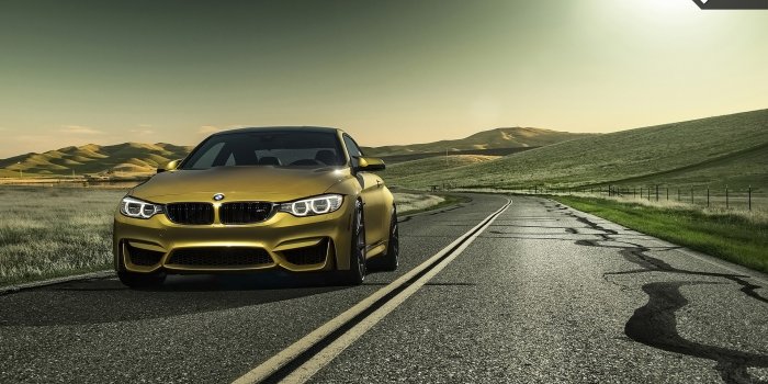 1920x1200 2014 Vorsteiner BMW M4 Austin Yellow Wallpaper | HD Car Wallpapers | ID  #4645