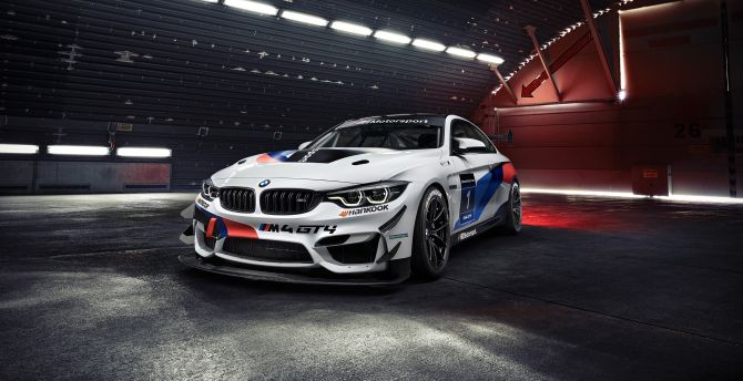 670x344 Luxury car, front-view, bmw m4 gt4 wallpaper, hd image, picture,  background, 400fd1 | wallpapersmug