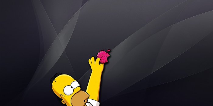2560x1600 Apple Inc_ Homer Simpson The Simpsons wallpaper | 2560x1600 | 301967 |  WallpaperUP