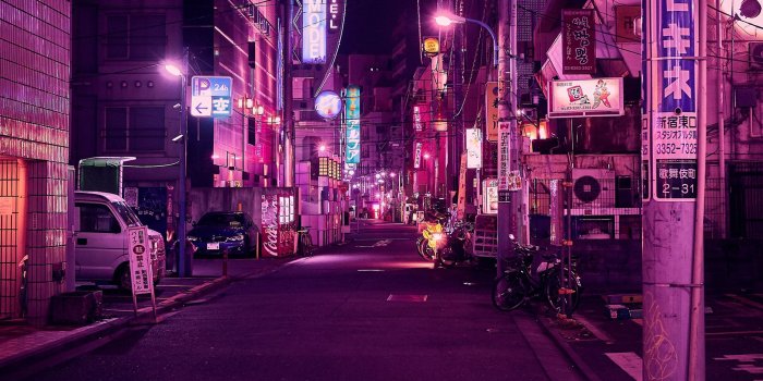 3840x2160 Free Download 4K Neon City Computer Wallpapers HD - PixelsTalk.Net
