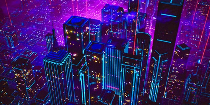 1920x1080 Neon city wallpaper - linux-apps.com