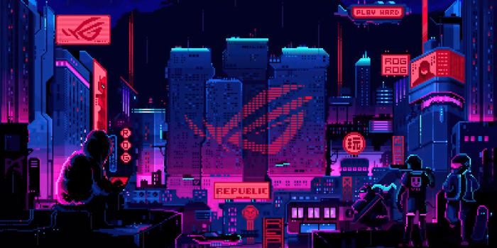 3840x2160 Republic Of Gamers 8 Bit, HD Computer, 4k Wallpapers, Images, Backgrounds,  Photos and Pictures