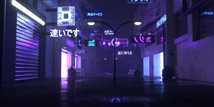 1920x1080 Wallpaper neon city dark street art | Dark street, Neon, Neon wallpaper