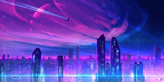 3840x1920 1366x768 A Neon City 1366x768 Resolution HD 4k Wallpapers, Images,  Backgrounds, Photos and Pictures
