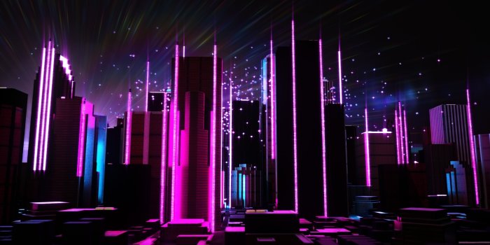 1920x1080 Neon city wallpaper - linux-apps.com