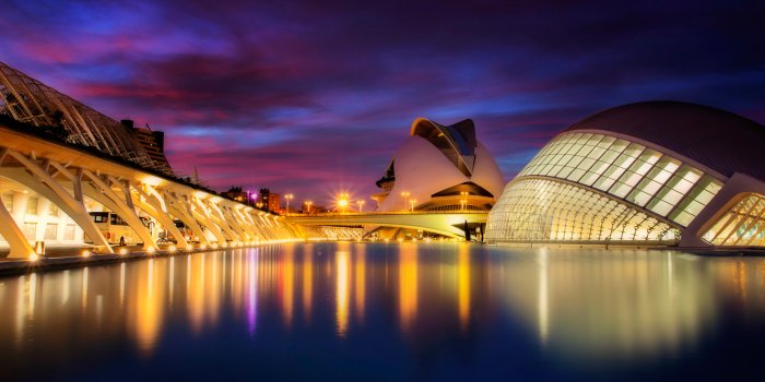 3840x2400 City of Arts and Sciences Valencia Spain 4K wallpaper
