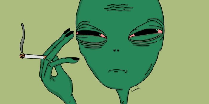 1080x2160 Alien Smoking Wallpapers - Top Free Alien Smoking Backgrounds -  WallpaperAccess