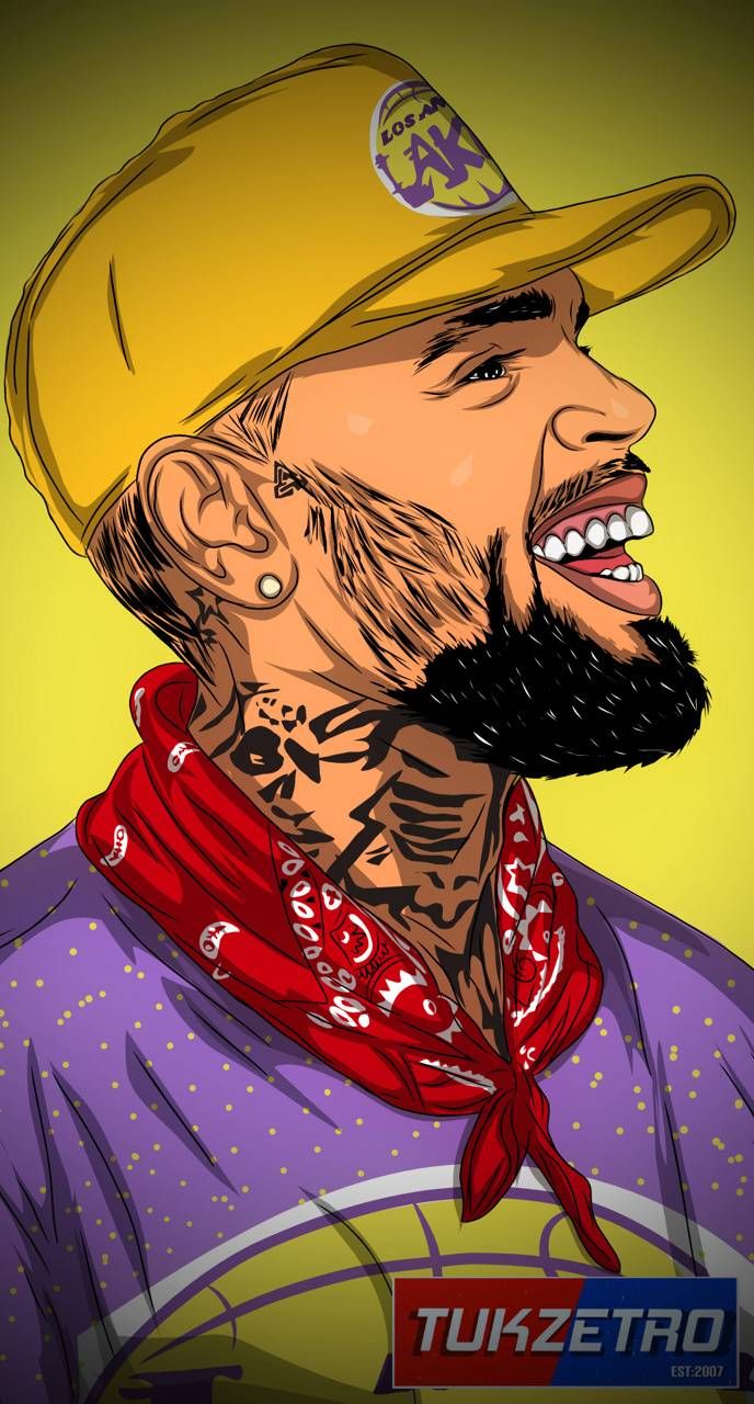 688x1280 Chris Brown wallpaper by Tukzetro - Download on ZEDGE™ | d2ff | Brown  wallpaper, Chris brown wallpaper, Chris brown art