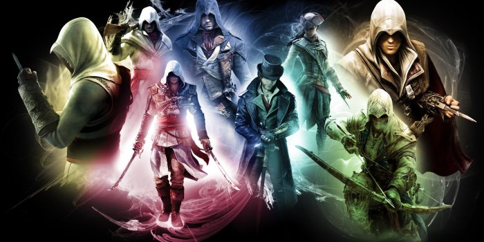 1920x1080 I made this Assassin's Creed wallpaper 4 years ago, never posted it online  until now. : r/assassinscreed