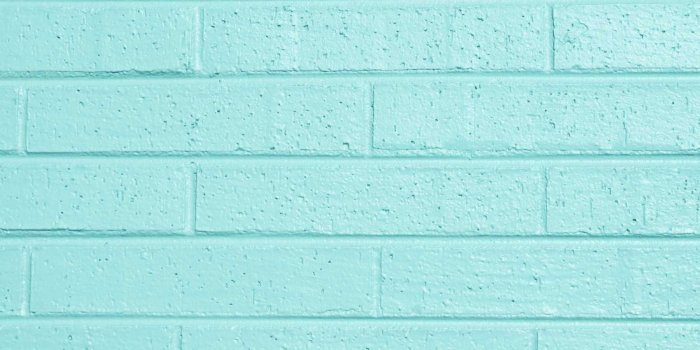 1800x1600 color aqua personality | Background Wallpaper Image: Aqua Colored Painted  Brick Wall | Mint green aesthetic, Painted brick wall, Painted brick