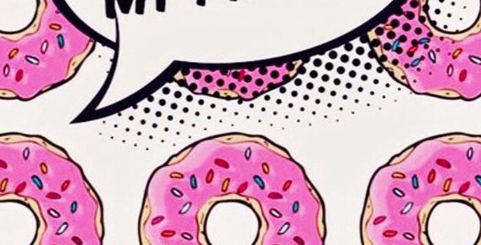 686x1280 Wallpaper, Donuts, And Phone Image - Don T Touch My Phone Donut - 686x1280  Wallpaper - teahub.io