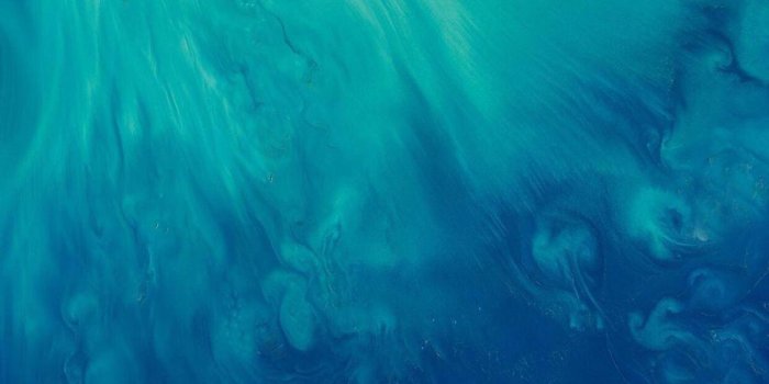 1125x2436 Blue Abstract Aqua Clean Wallpapers