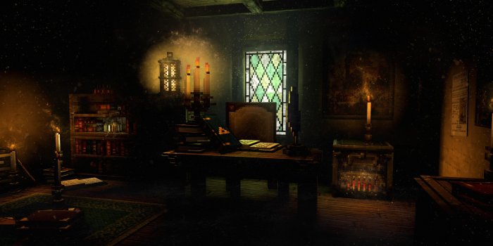 3840x2160 office (medieval) [Wallpaper 4K] - Wallpapers and art - Mine-imator forums