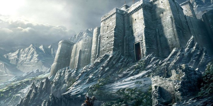 2560x1600 2560x1600, Medieval Castle Desktop Wallpaper - Fortress In The Mountains -  2560x1600 Wallpaper - teahub.io