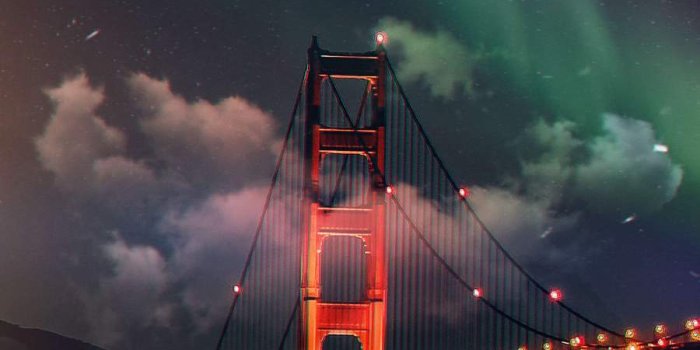 900x1600 Golden Gate Bridge Northern Lights IPhone Wallpaper - IPhone Wallpapers :  iPhone Wallpapers