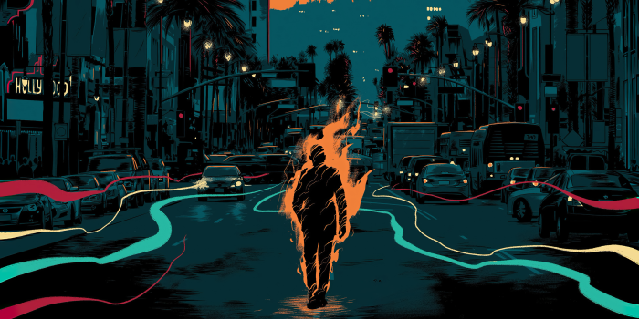 3840x2160 Burning Through Hollywood Blvd by Image Comics (from Wolf #1) [3840x2160] :  r/wallpapers